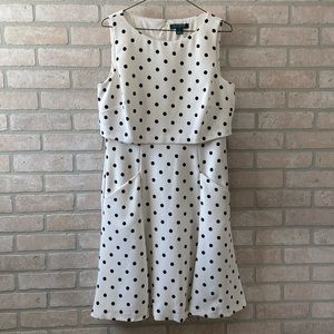 Lauren Ralph Lauren Polka Dot Dress with Pockets
